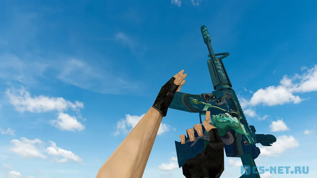 Модель «M4A1 | Посейдон» для CS 1.6 (скрин 2)