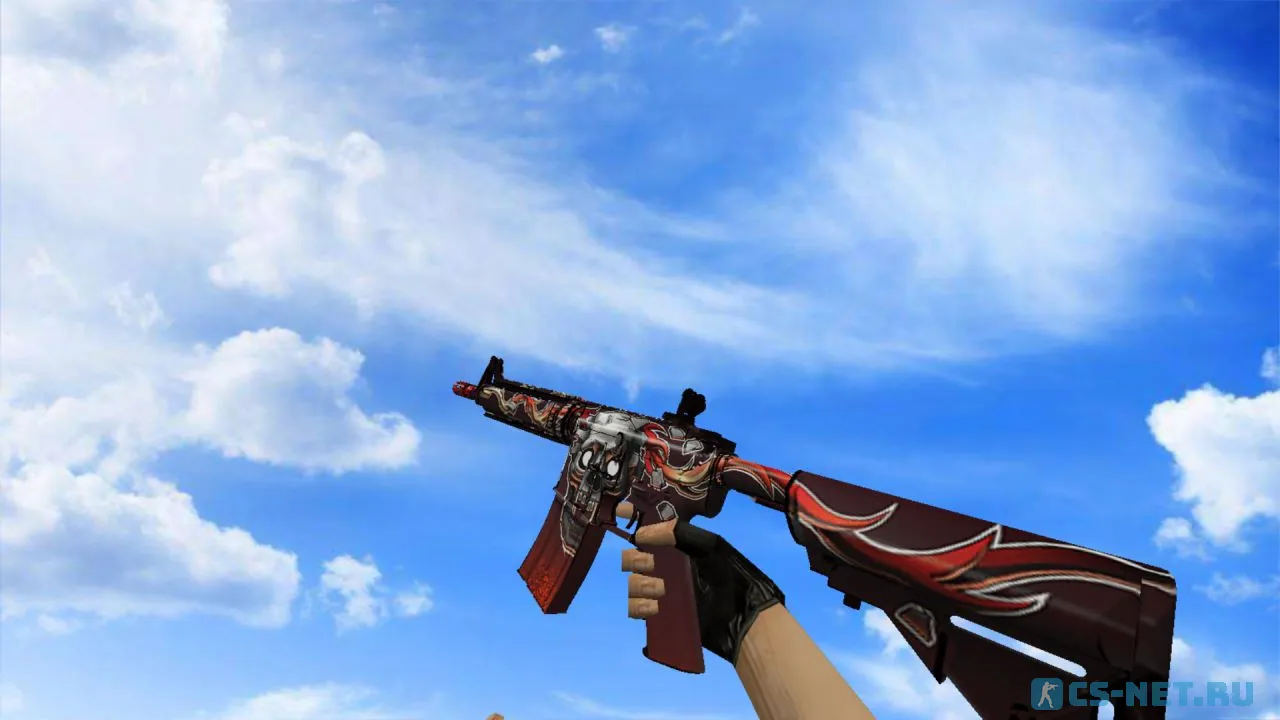 Модель «М4А4 Убийство подтверждено» для CS 1.6