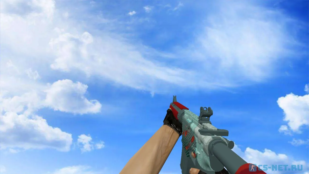 Модель «М4А4 Дождь из пуль» для CS 1.6 (скрин 3)