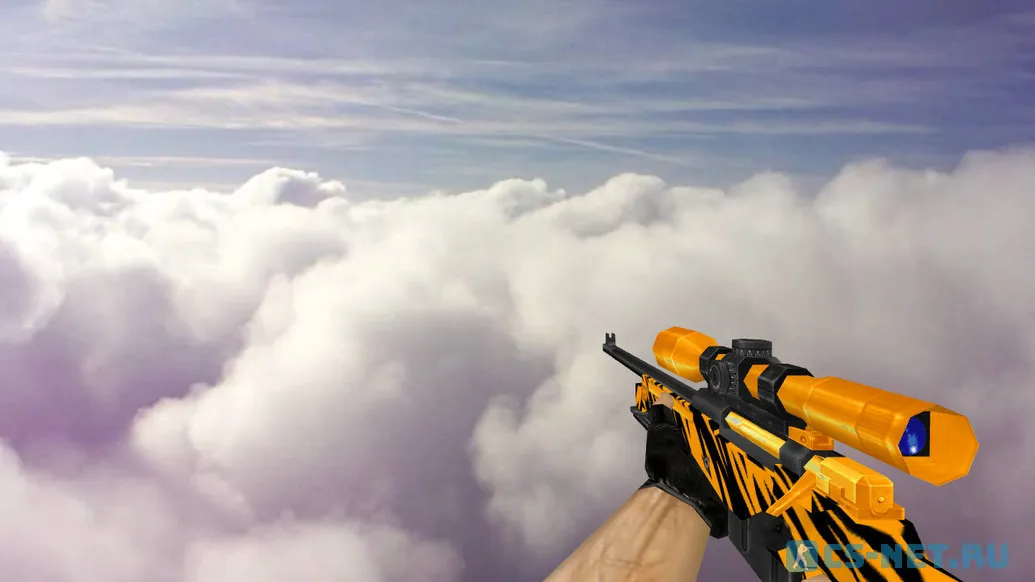 Модель «AWP | Зуб тигра» для CS 1.6