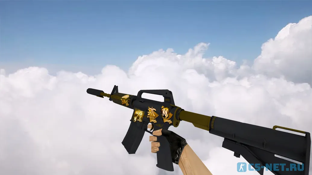 Модель «M4A1 | Рыцарь (с наклейками)» для CS 1.6