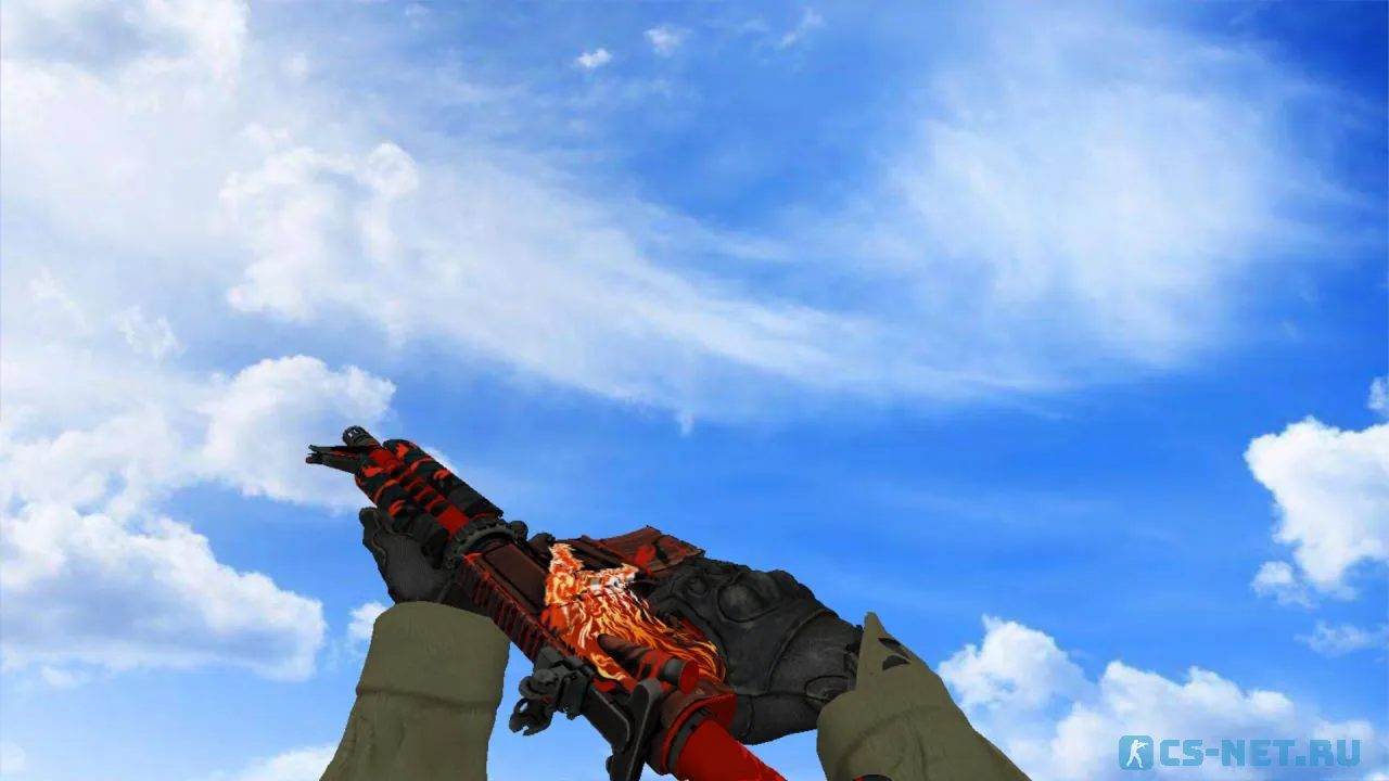 Модель «М4А4 Вой» для CS 1.6 (скрин 2)