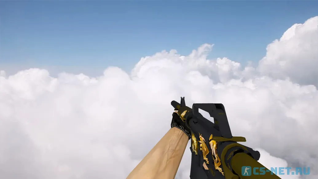 Модель «M4A1 | Рыцарь (с наклейками)» для CS 1.6 (скрин 3)