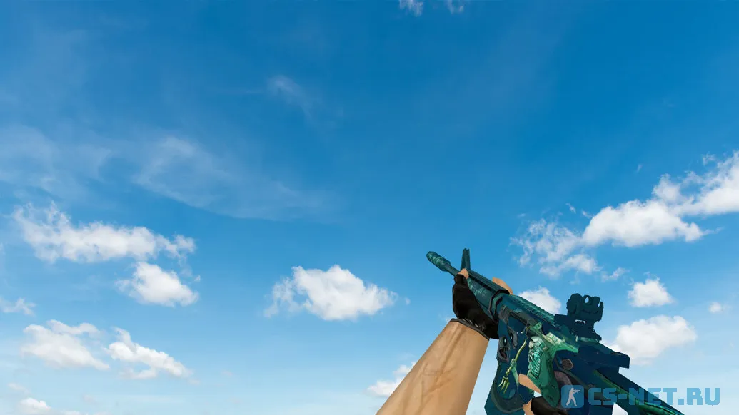 Модель «M4A1 | Посейдон» для CS 1.6