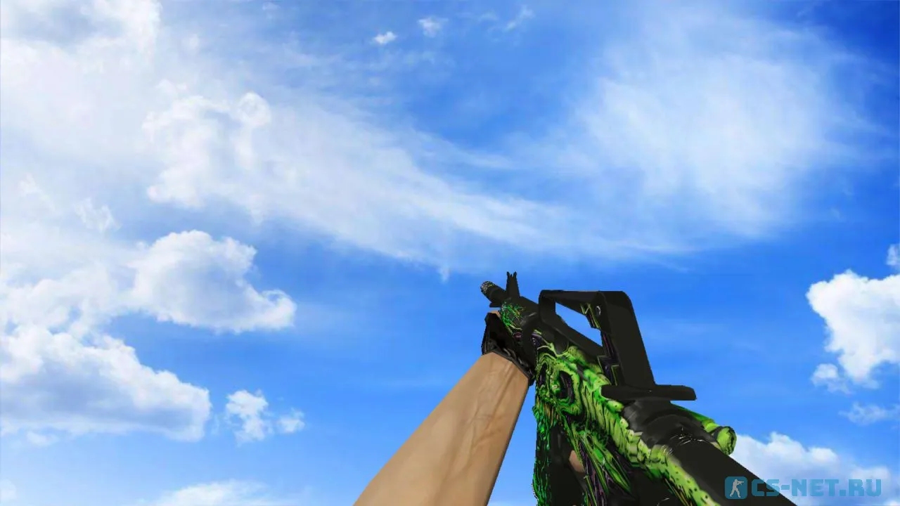 Модель «М4А1 Токсичный» для CS 1.6 (скрин 3)