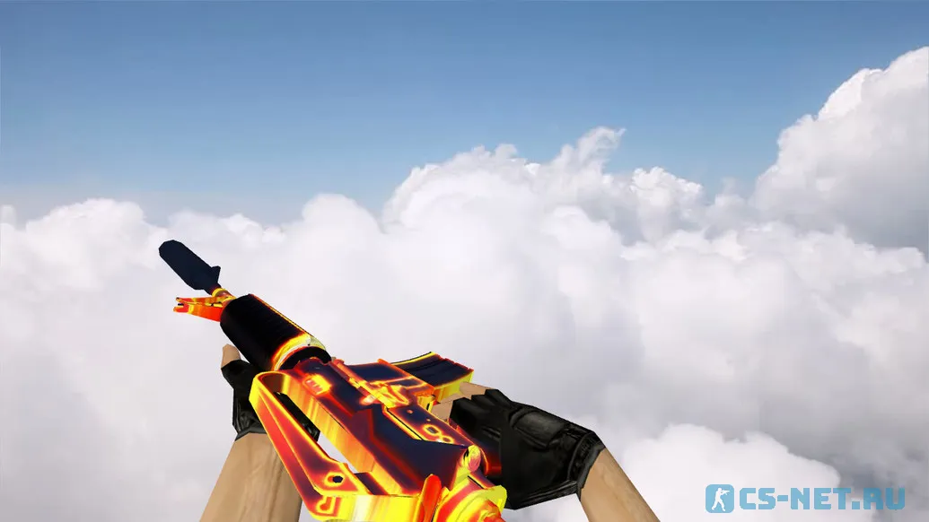 Модель «M4A1 | Жар» для CS 1.6 (скрин 2)
