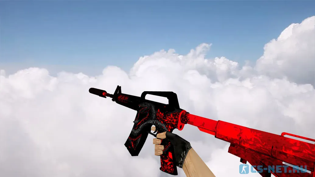 Модель «M4A1 Black Death» для CS 1.6