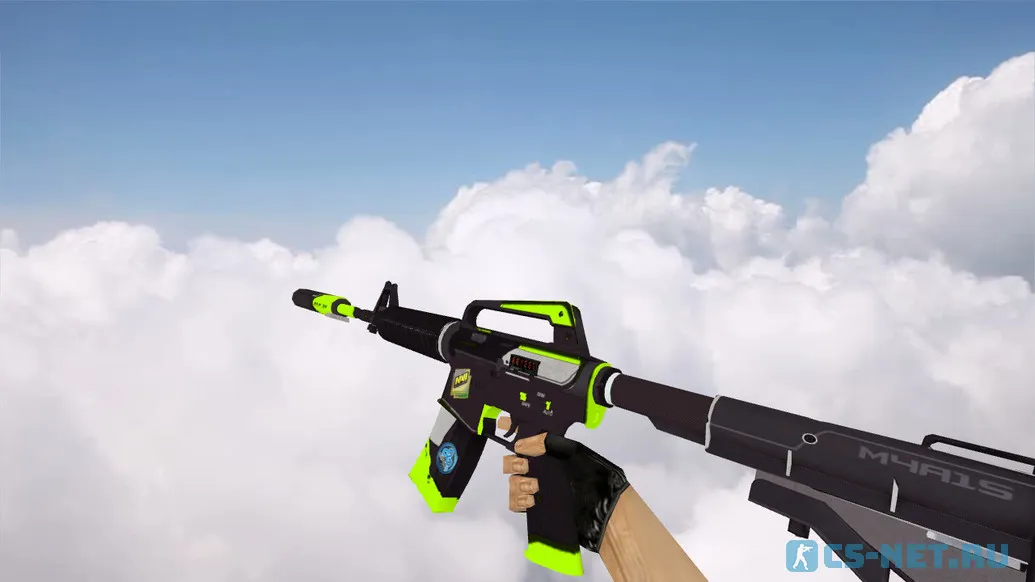Модель «M4A1 Green | Сайрекс» для CS 1.6