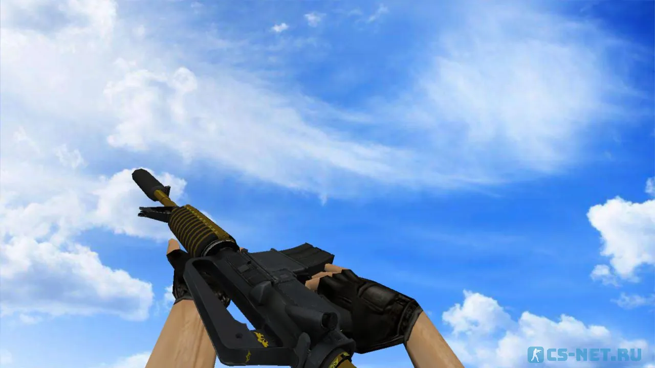 Модель «M4A1-S | Рыцарь» для CS 1.6 (скрин 2)