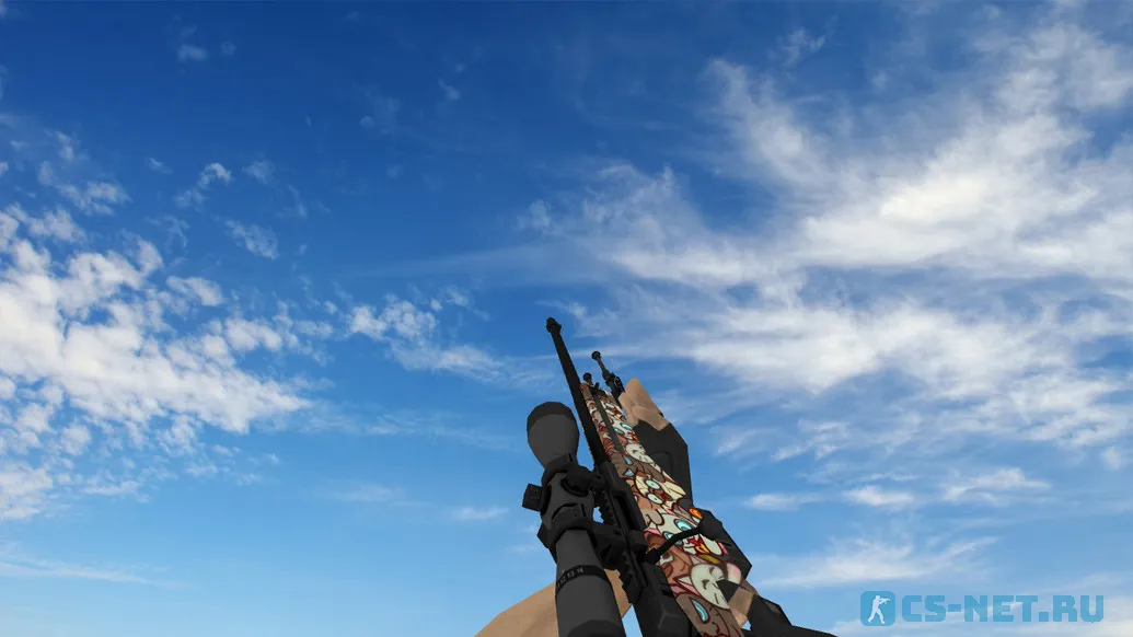 Модель «AWP Лапки» для CS 1.6 (скрин 2)