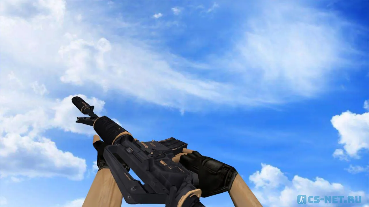 Модель «М4А1 Элитное снаряжение» для CS 1.6 (скрин 2)