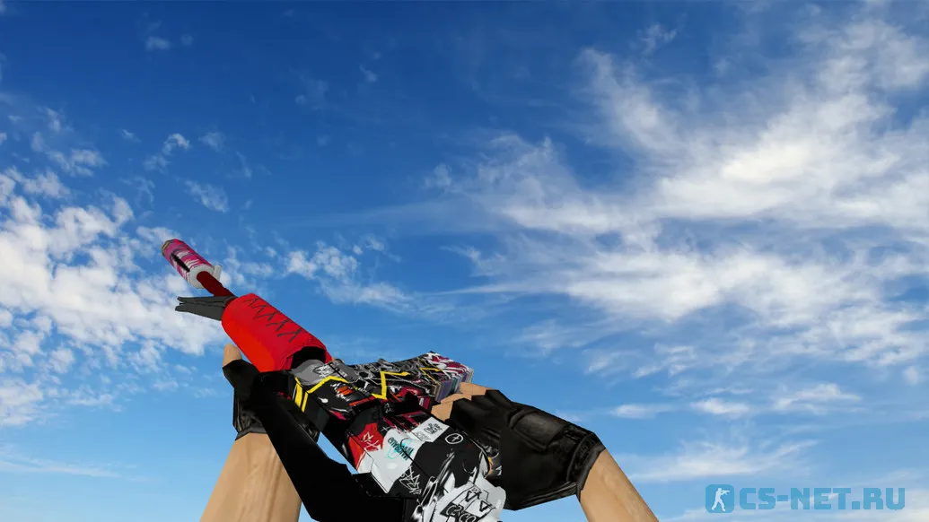 Модель «M4A1 WildStyle» для CS 1.6 (скрин 2)