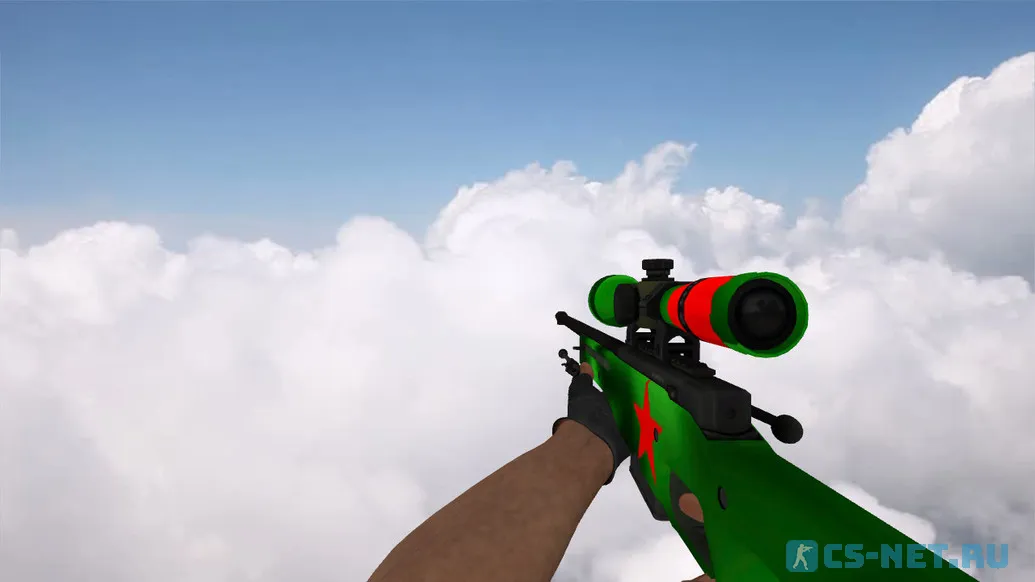 Модель «AWP Redstar» для CS 1.6