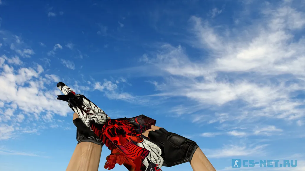 Модель «M4A4 De Jackal» для CS 1.6 (скрин 2)