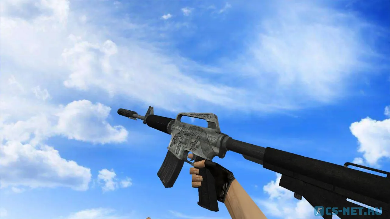 Модель «M4A1-S | Василиск» для CS 1.6