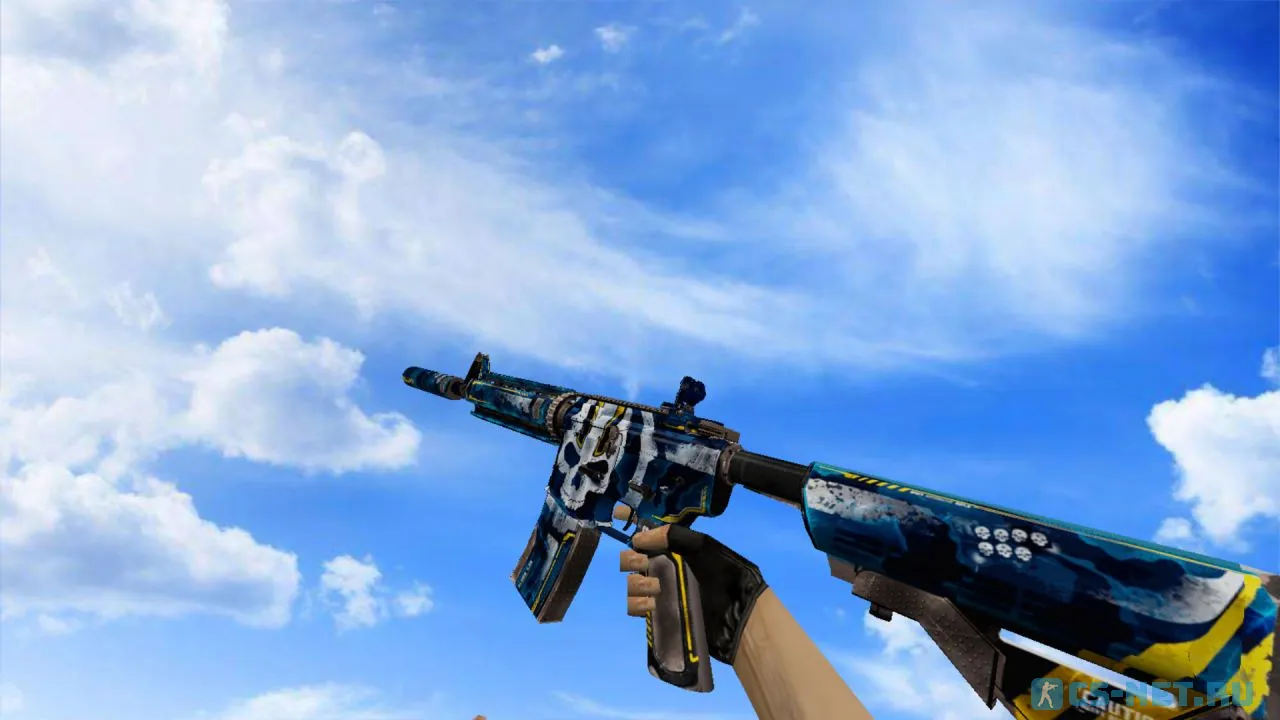 Модель «M4A4 | Ultramarine Maniac» для CS 1.6