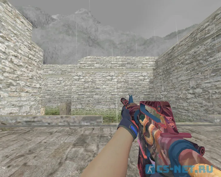 Модель «М4А1 | Добро пожаловать в джунгли» для CS 1.6 (скрин 4)