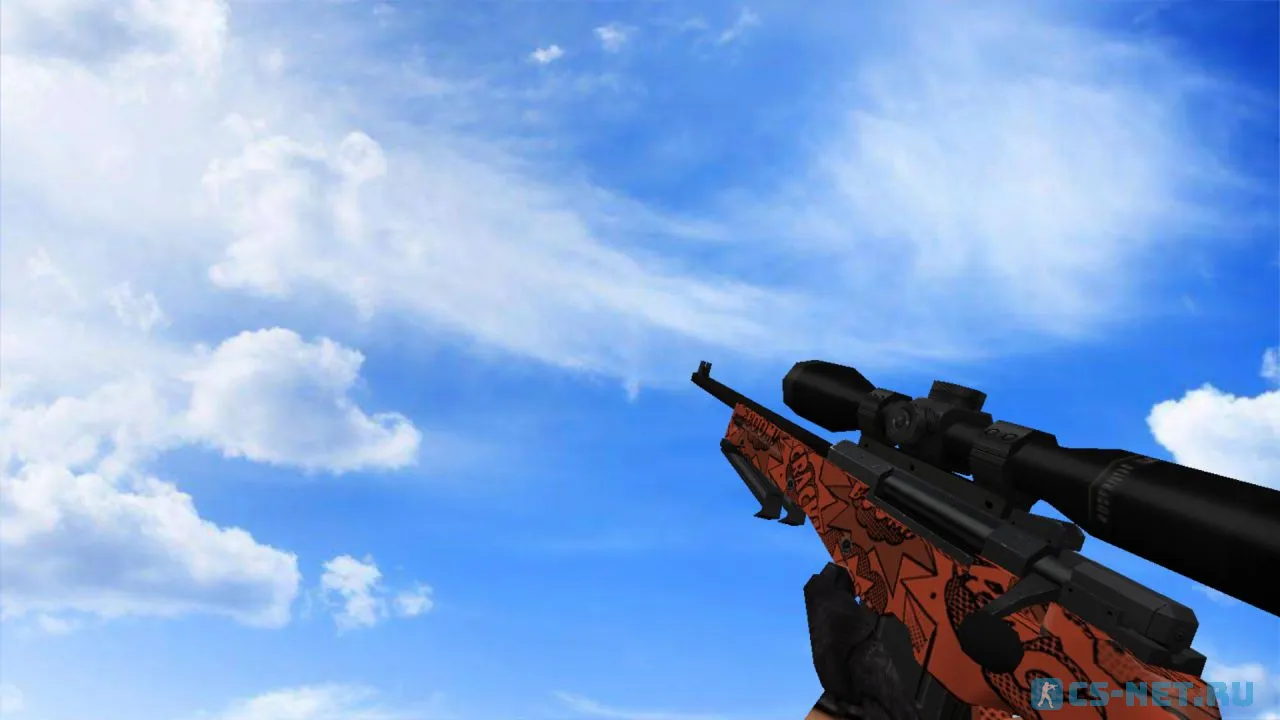 Модель «AWP | БАХ» для CS 1.6 (скрин 2)