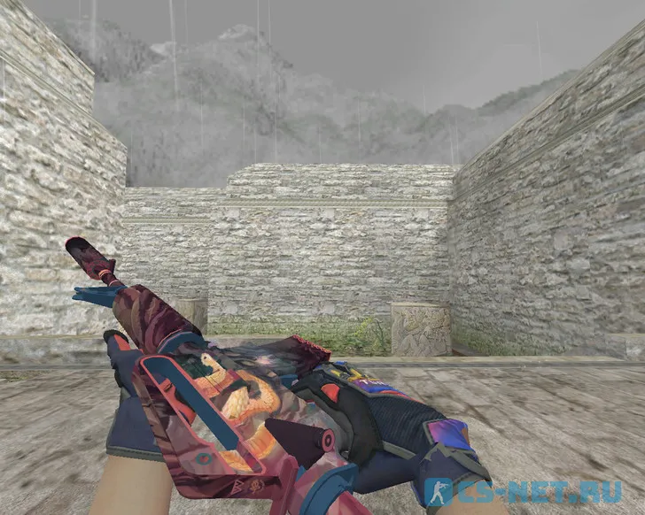 Модель «М4А1 | Добро пожаловать в джунгли» для CS 1.6 (скрин 3)