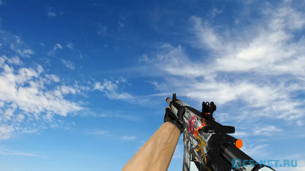 Модель «M4A4 «Азимов» Поношенное» для CS 1.6