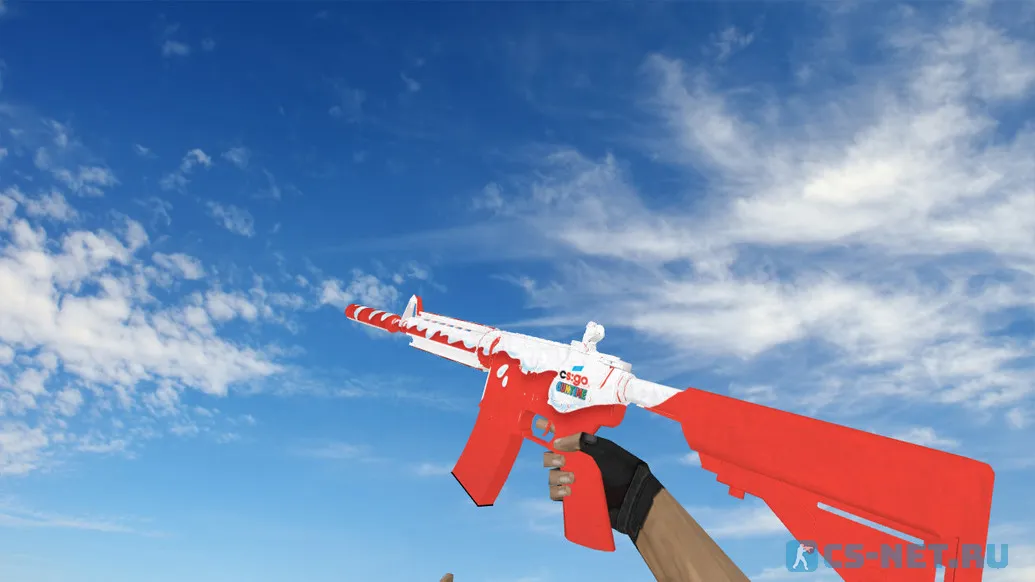 Модель «M4A4 Guntime Kinder» для CS 1.6