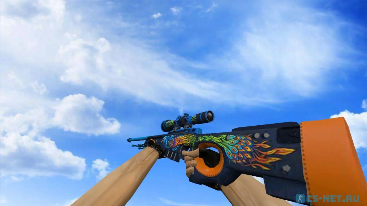 Модель «AWP Яростный павлин» для CS 1.6