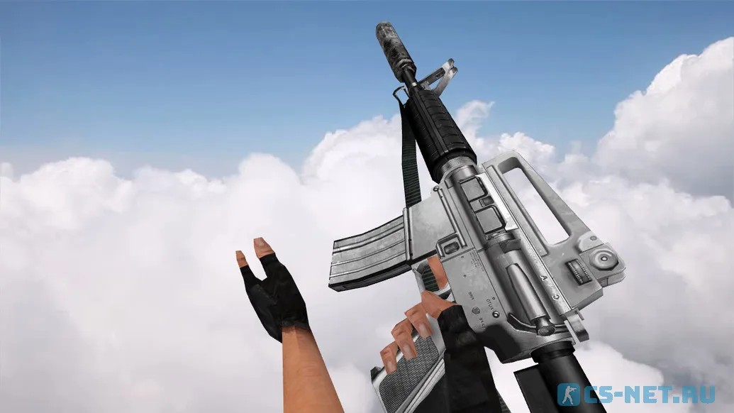 Модель «M4A1 Silverstone» для CS 1.6 (скрин 3)