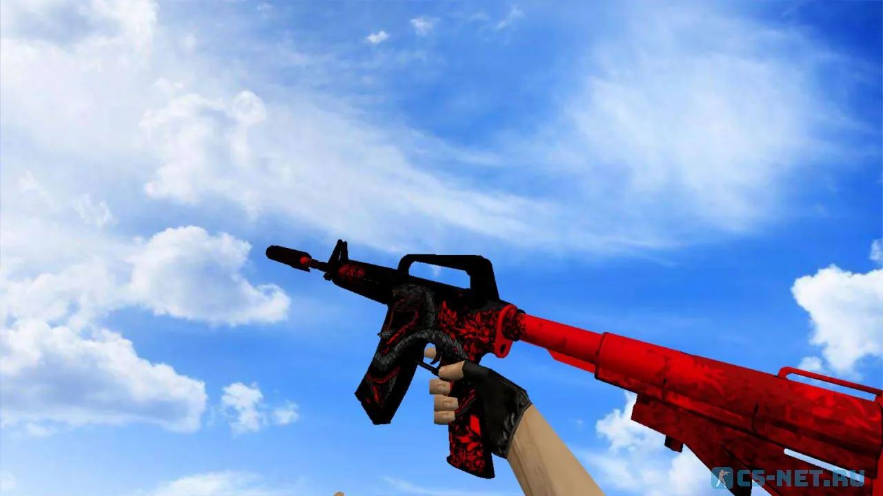 Модель «M4A1 | Черная смерть» для CS 1.6