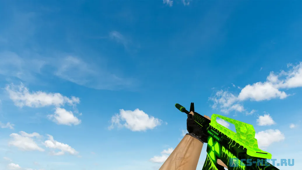 Модель «Default M4A1 Nuclear Leek» для CS 1.6