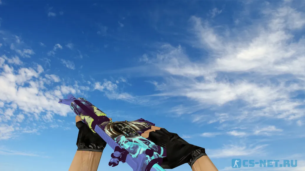 Модель «M4A4 | Безлюдный космос» для CS 1.6 (скрин 2)