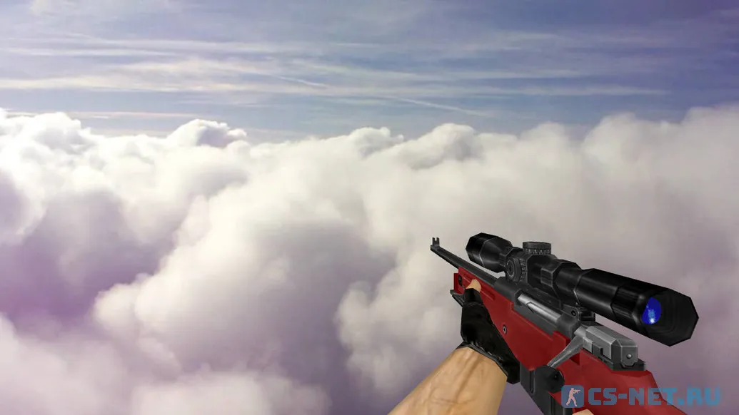 Модель «Default AWP Red Re-Color» для CS 1.6