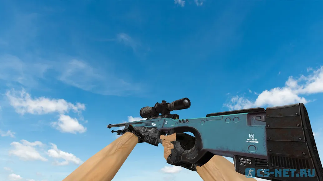 Модель «AWP Annihilator Blue» для CS 1.6