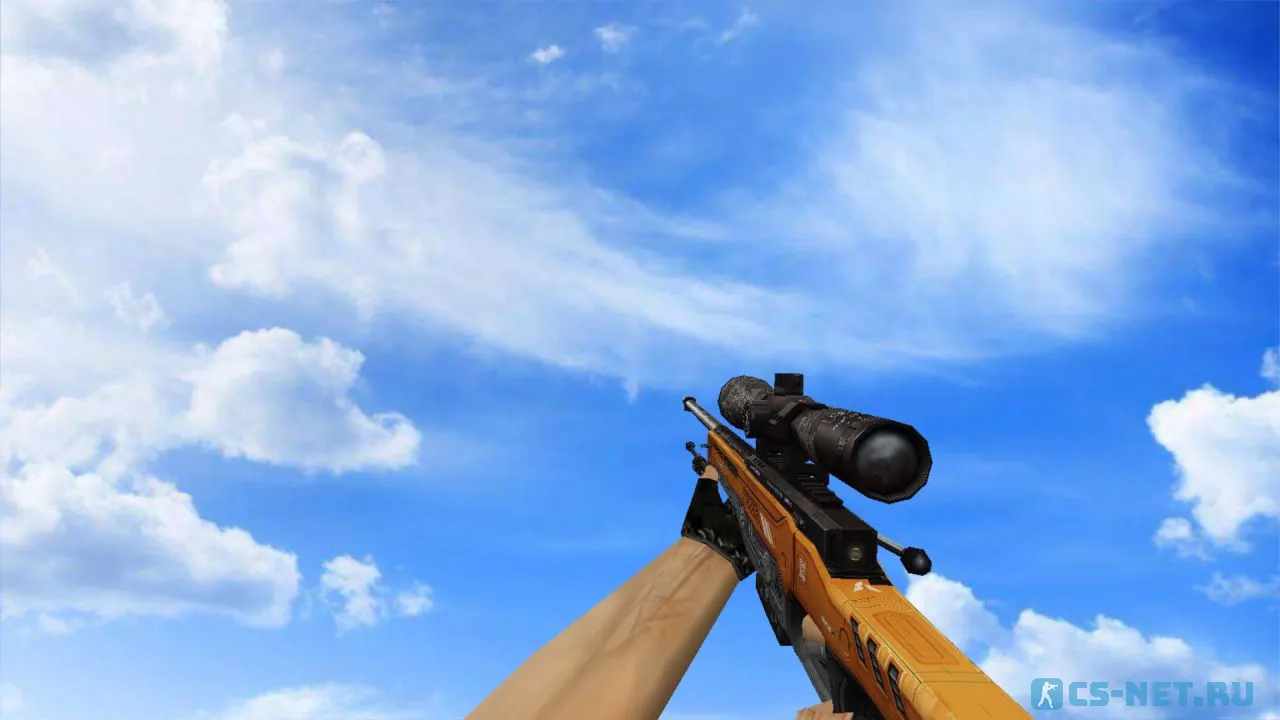 Модель «AWP | Annihilator Orange» для CS 1.6 (скрин 3)