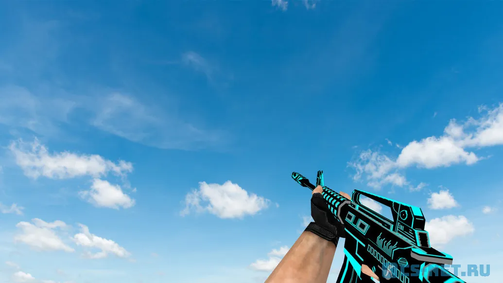 Модель «Default M4A1 Music Arts» для CS 1.6