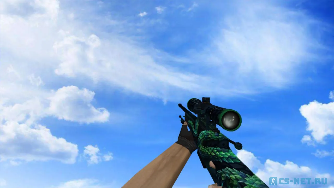 Модель «AWP | Гадюка» для CS 1.6 (скрин 3)
