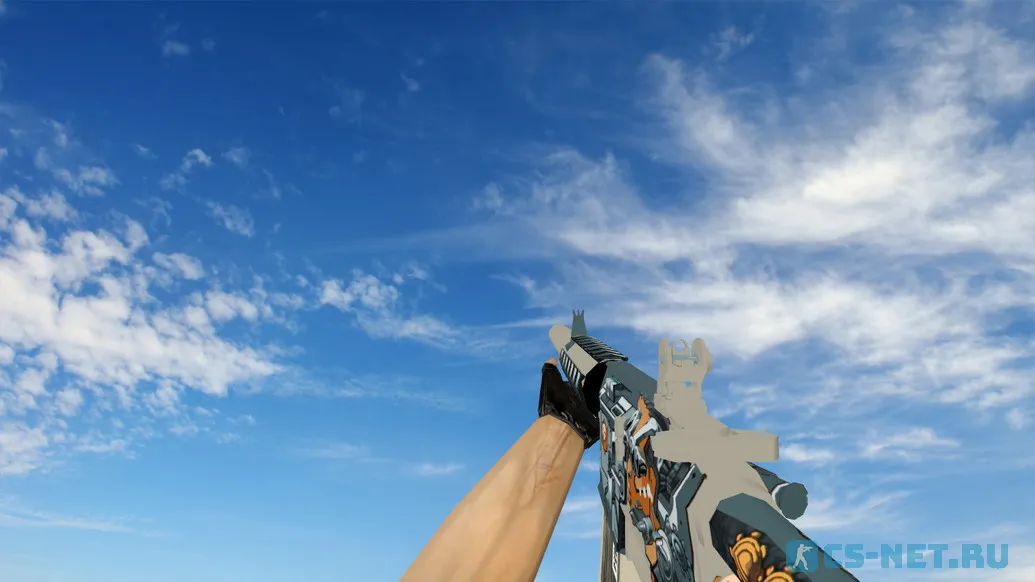 Модель «M4A4 Cybernetic» для CS 1.6 (скрин 3)