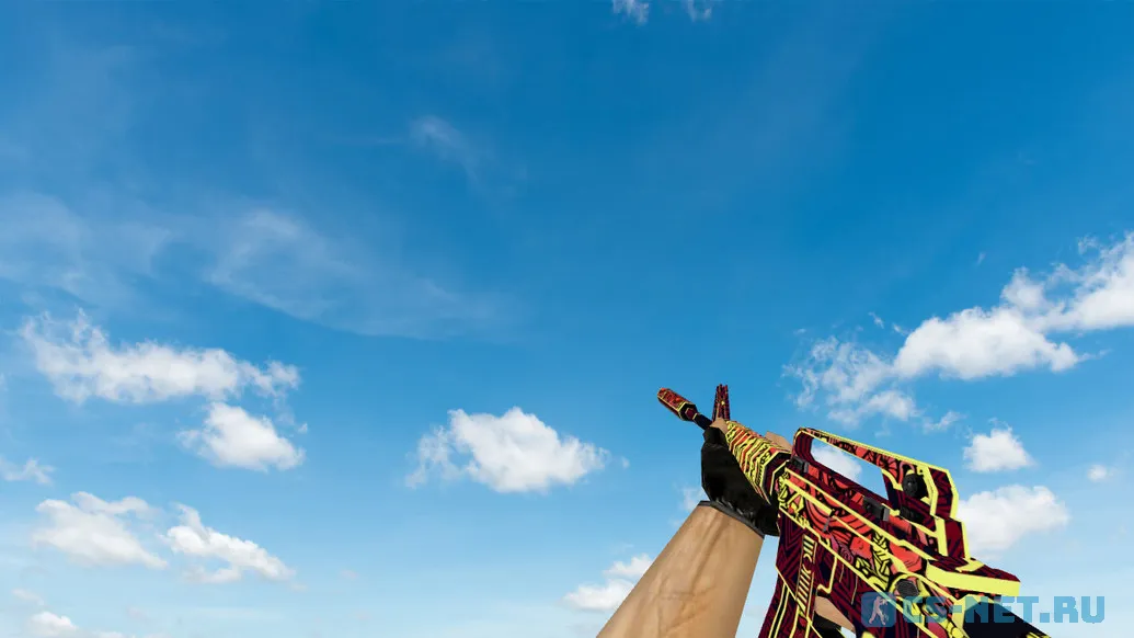 Модель «Default M4A1 | Огонь Чантико» для CS 1.6