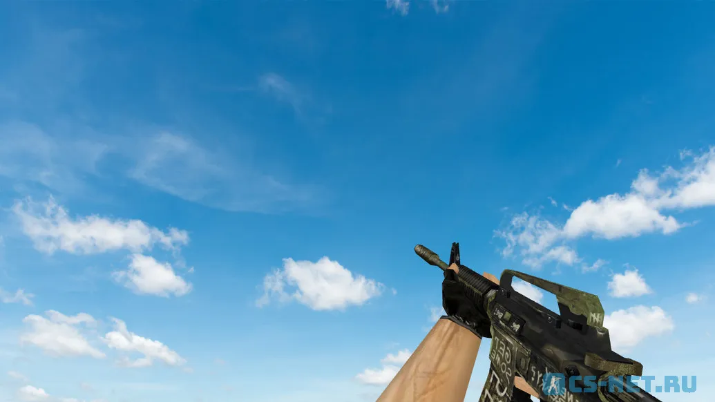 Модель «Default M4A1 | Взгляд в прошлое» для CS 1.6
