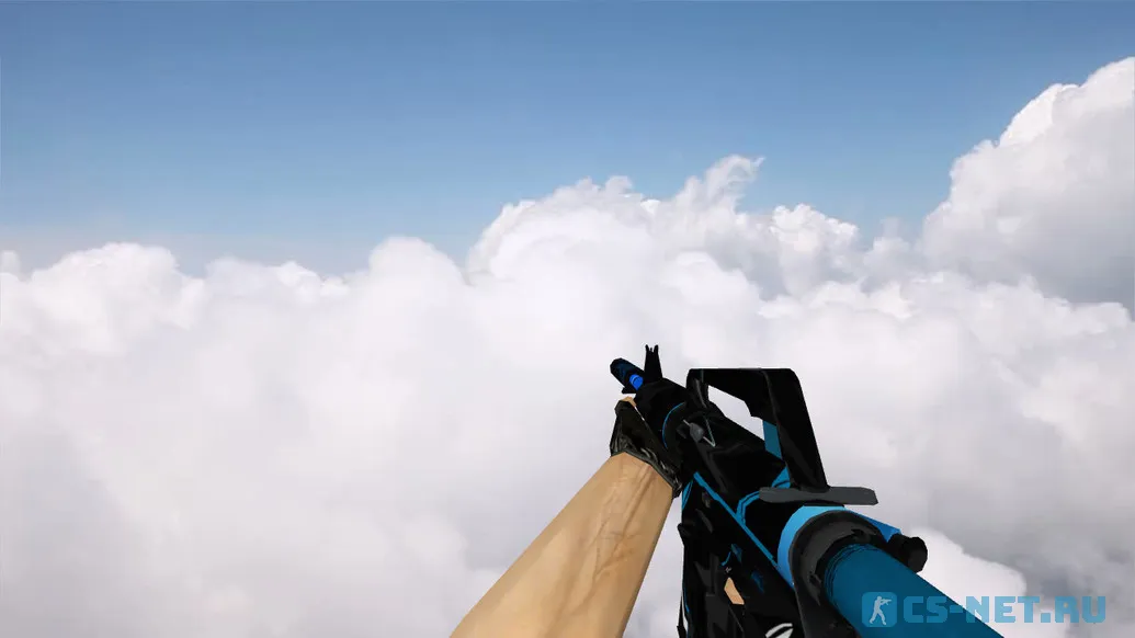 Модель «M4A1 Blue Force» для CS 1.6 (скрин 3)