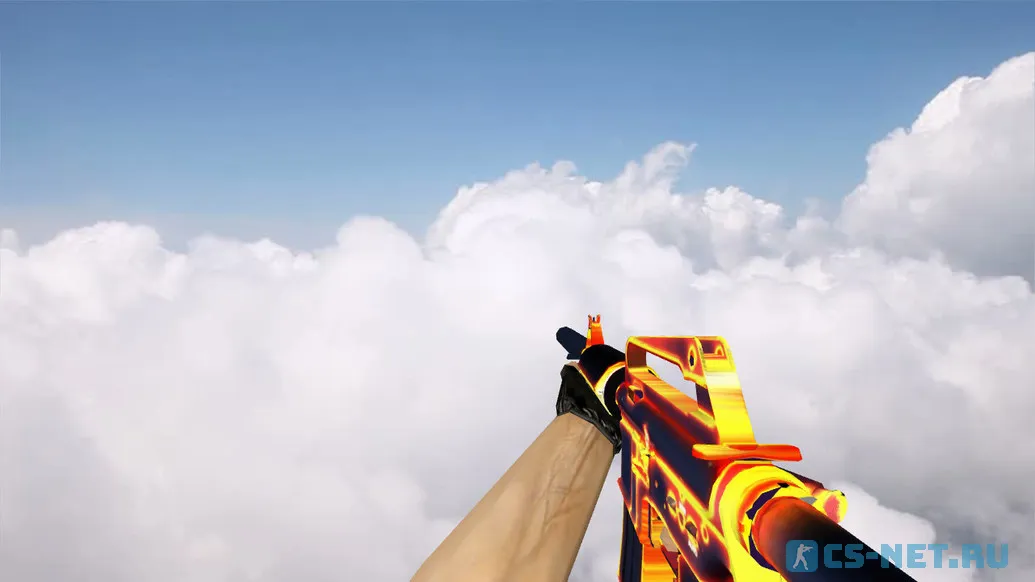 Модель «M4A1 | Жар» для CS 1.6 (скрин 3)