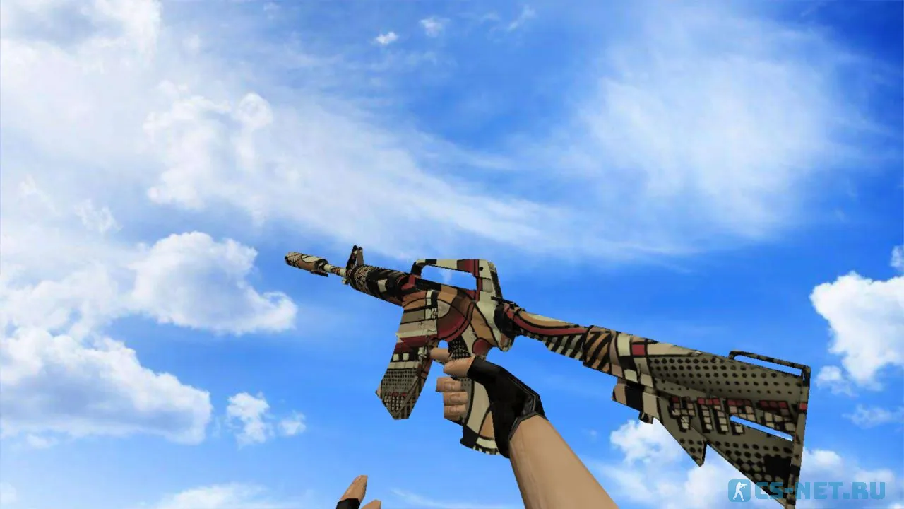 Модель «M4A1-S | Поп-шипучка (Fizzy POP)» для CS 1.6