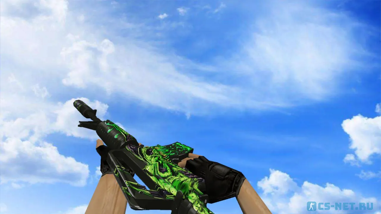 Модель «М4А1 Токсичный» для CS 1.6 (скрин 2)