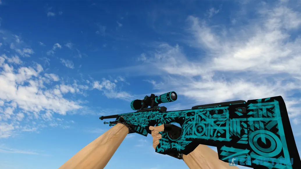 Модель «AWP Handwritten» для CS 1.6