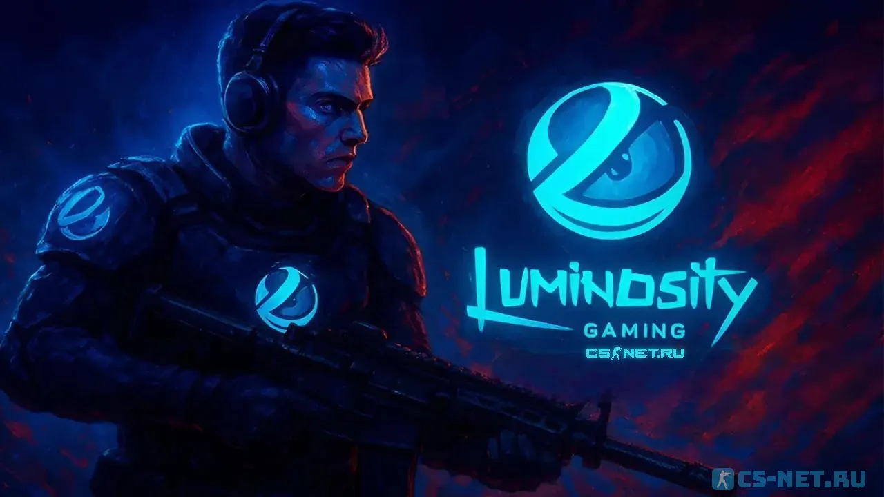CS 1.6 Luminosity Gaming с HD-скинами оружия из CS2