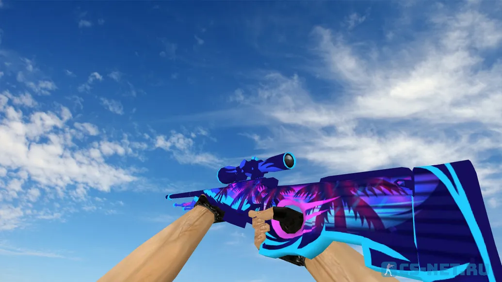 Модель «AWP Ice Palm» для CS 1.6