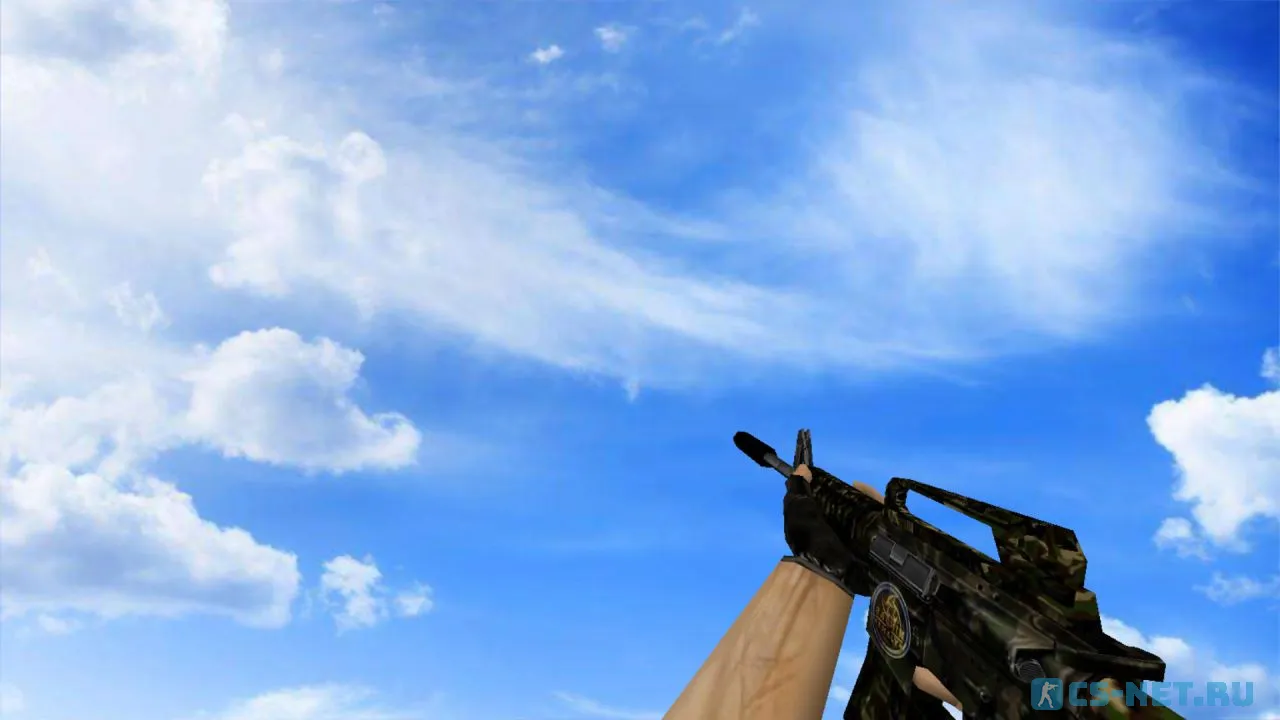 Модель «M4A1 | Forest | Лес» для CS 1.6
