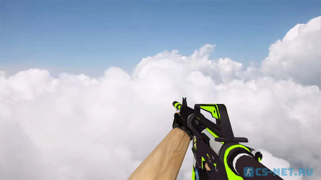 Модель «M4A1 Green | Сайрекс» для CS 1.6 (скрин 3)
