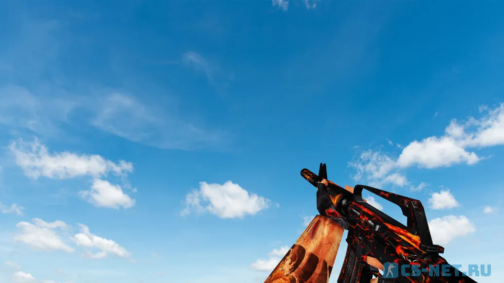 Модель «M4A1 Fire» для CS 1.6