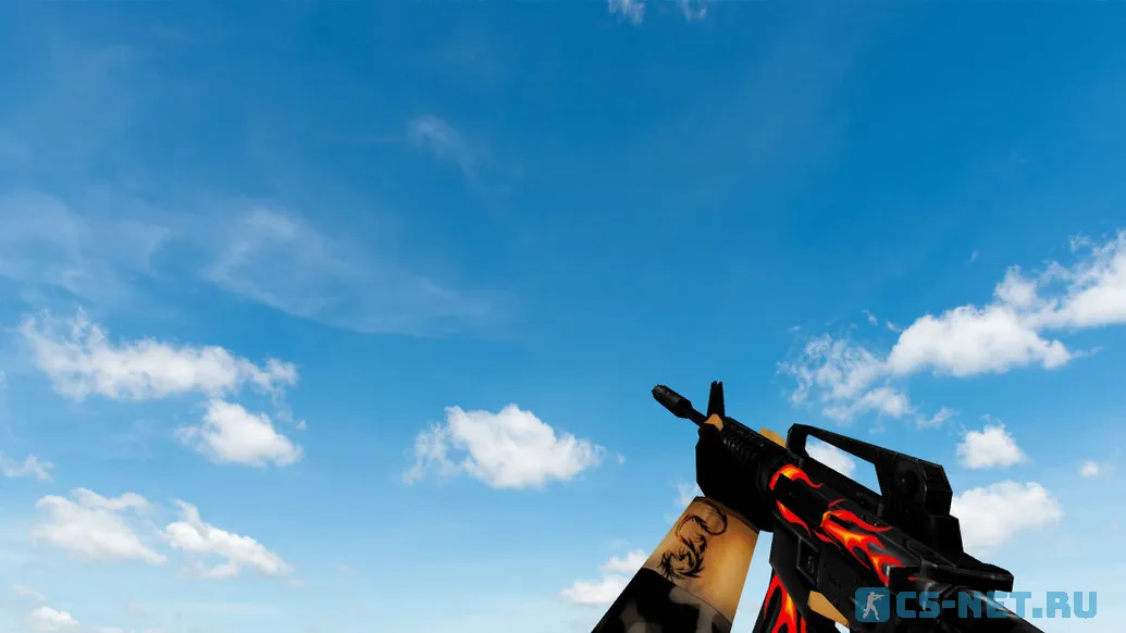 Модель «Default M4A1 Firestyle» для CS 1.6