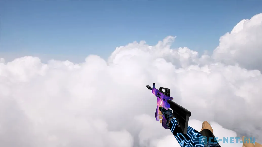 Модель «M4A1 One Hand Galaxy» для CS 1.6